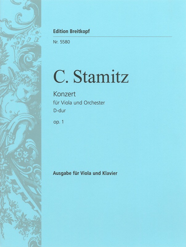 Carl Stamitz - Violakonzert D-dur op. 1 - Cover
