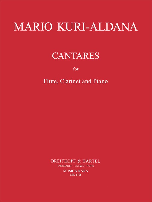 Mario Kuri-Aldana - Cantares - Cover