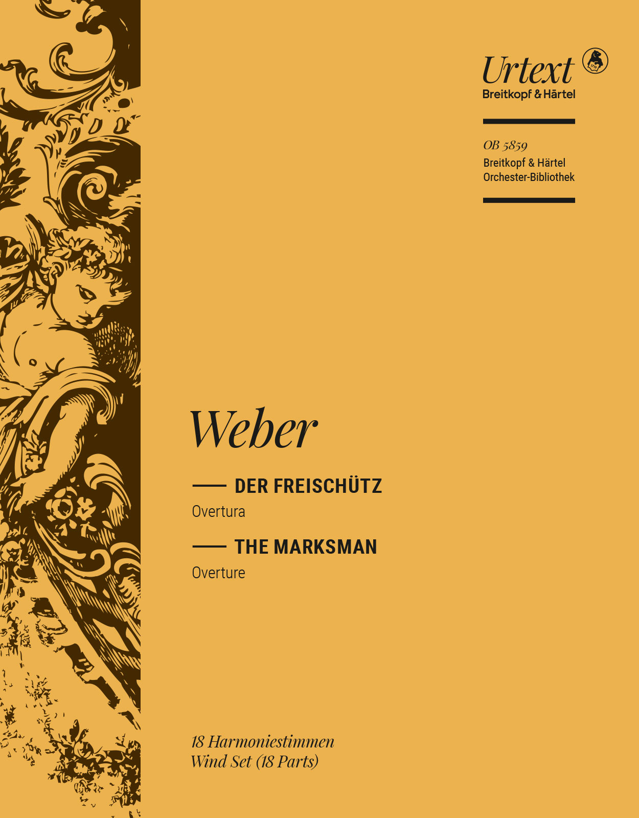 OB 5859-30 - Der Freischütz WeV C. 7 - Cover