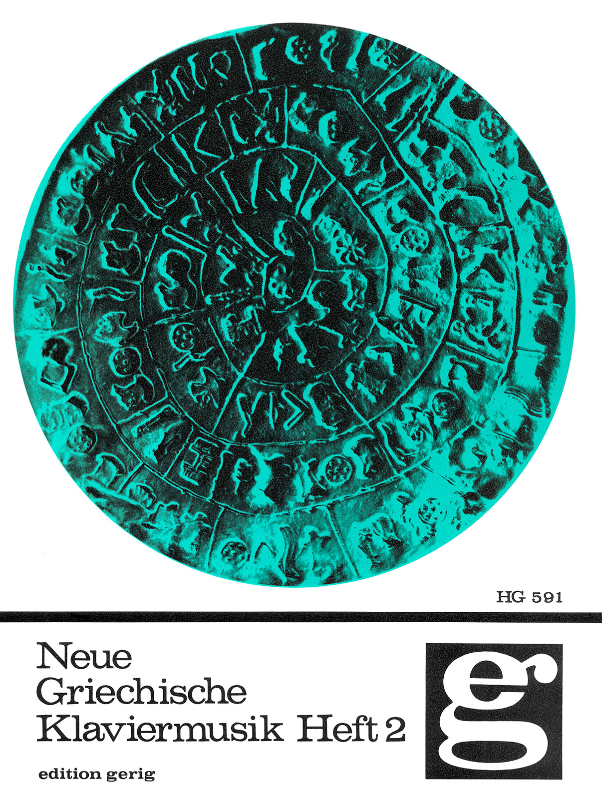BG 591 - Neue internationale Klaviermusik - Cover