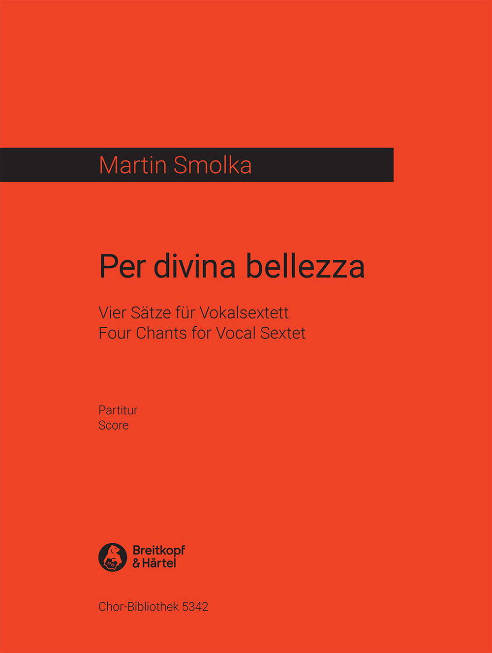 Martin Smolka - Per divina bellezza - Cover