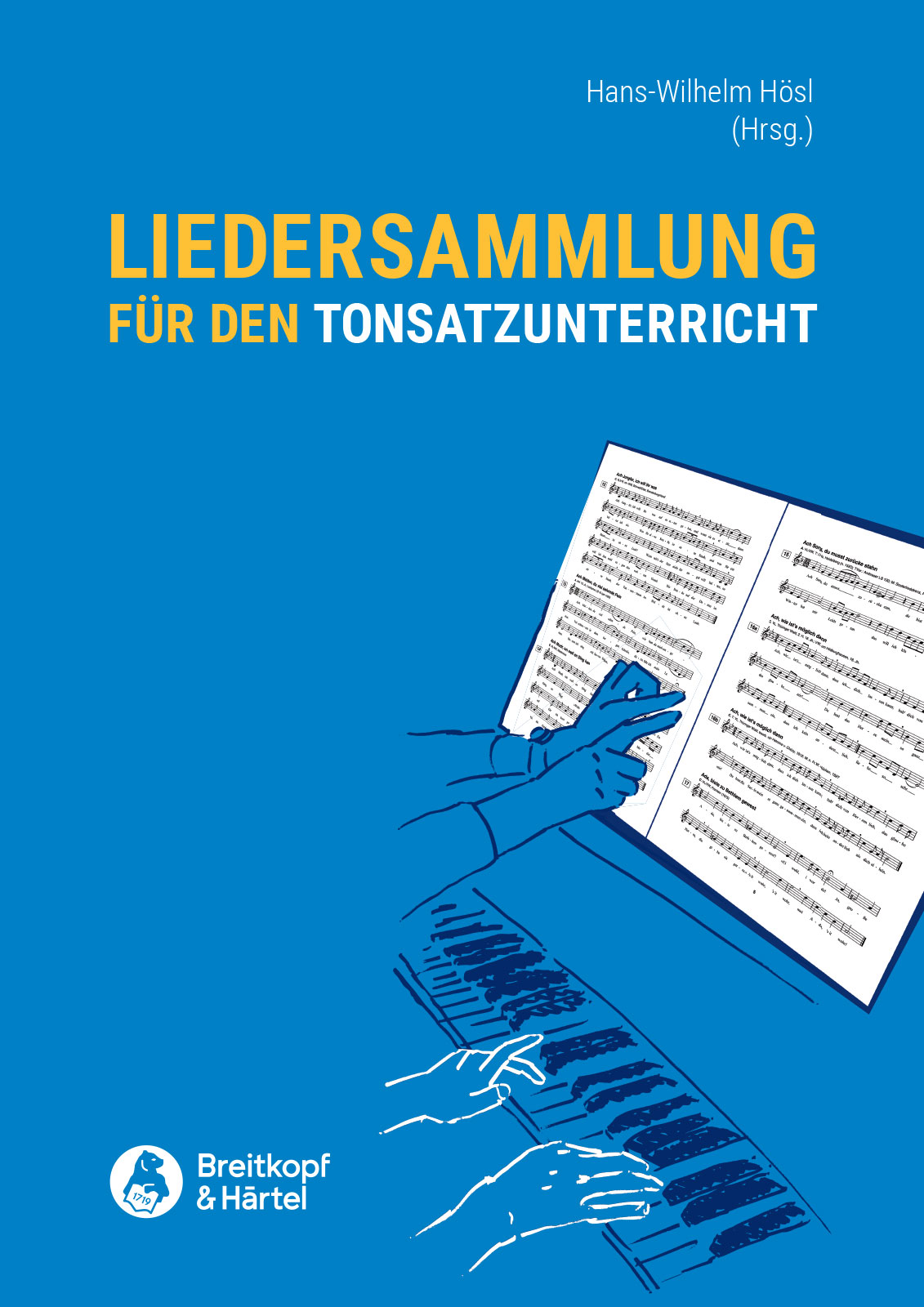 Liedersammlung für den Tonsatzunterricht - Cover