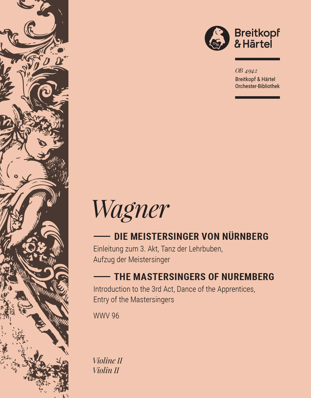 OB 4942-16 - The Mastersingers of Nuremberg WWV 96 - Cover