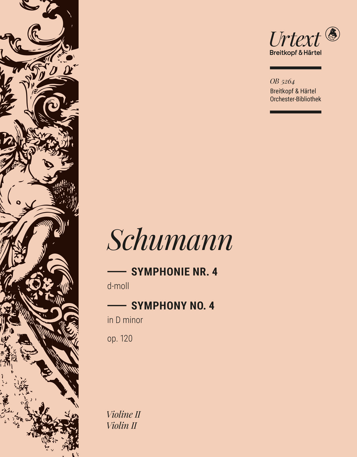 OB 5264-16 - Symphonie Nr. 4 d-moll op. 120 - Cover