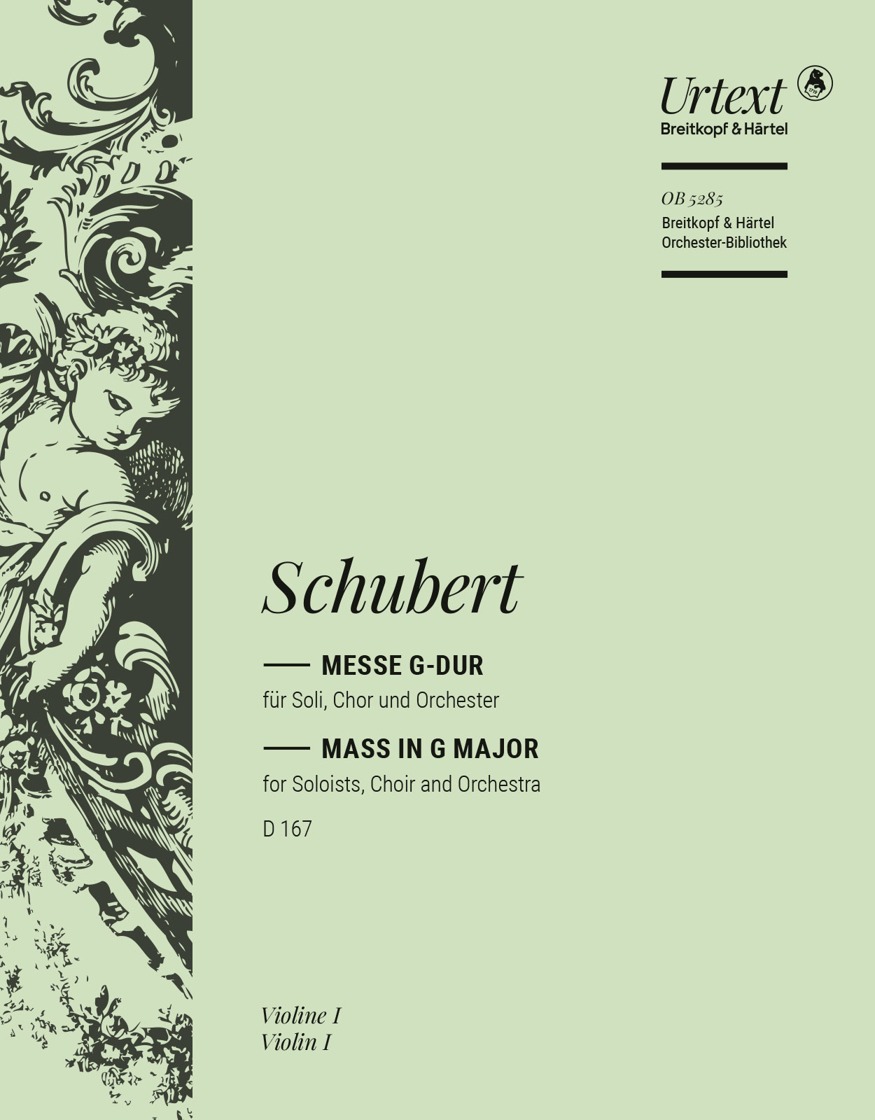 OB 5285-15 - Mass in G major D 167 - Cover