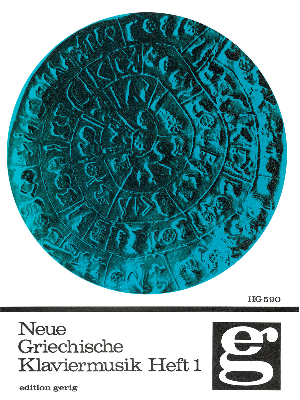 BG 590 - Neue internationale Klaviermusik - Cover