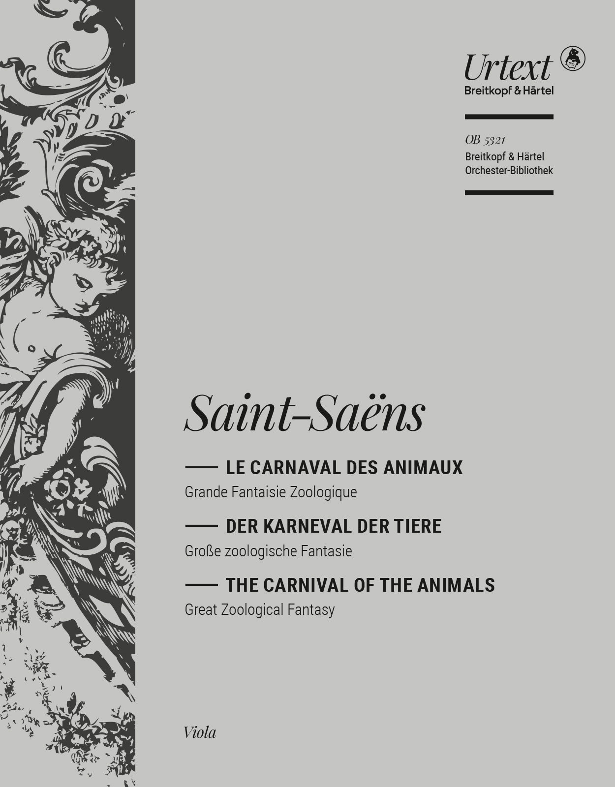 OB 5321-19 - Le Carnaval des Animaux - Cover