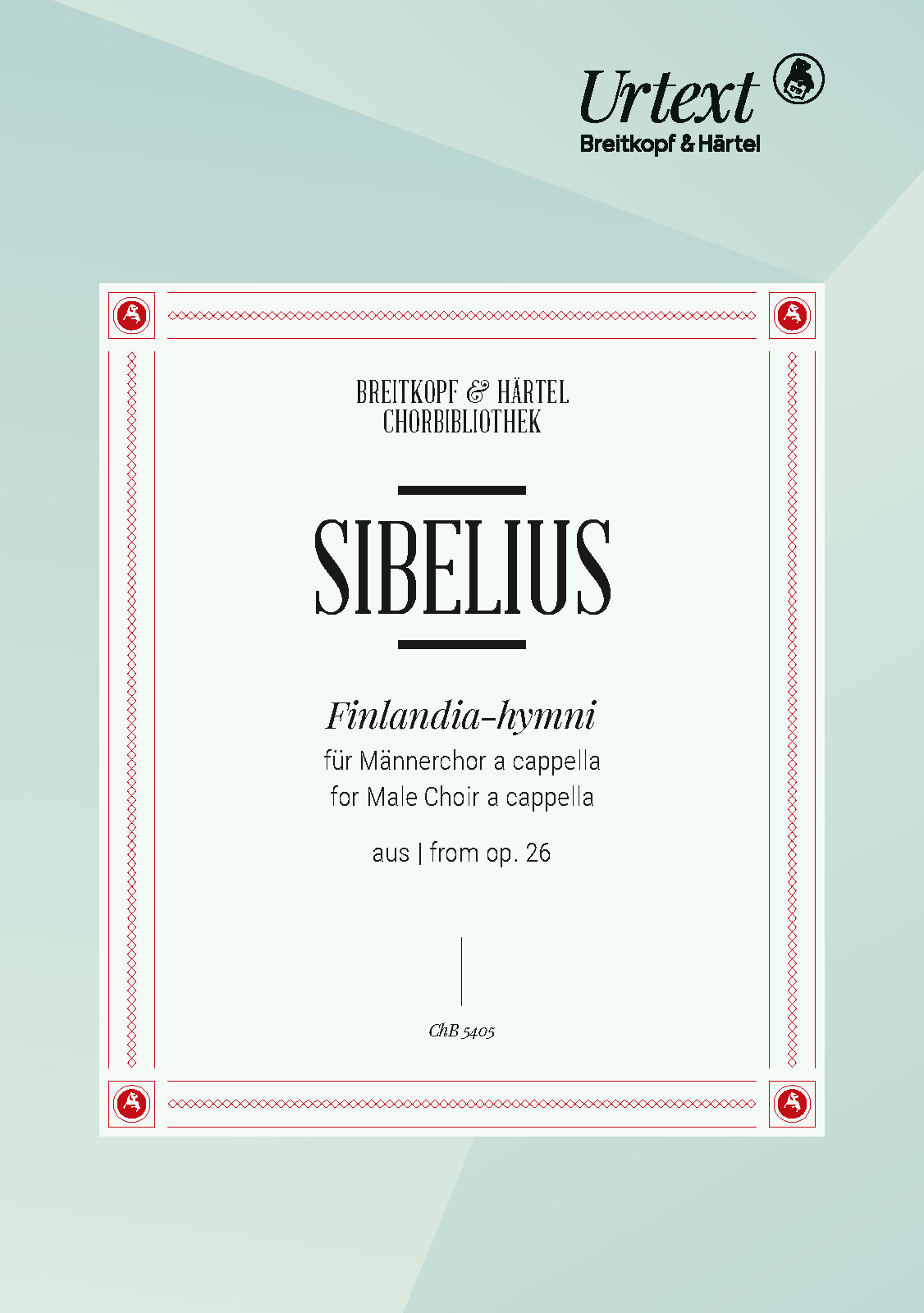 ChB 5405D - Finlandia-hymni from Op. 26 - Cover