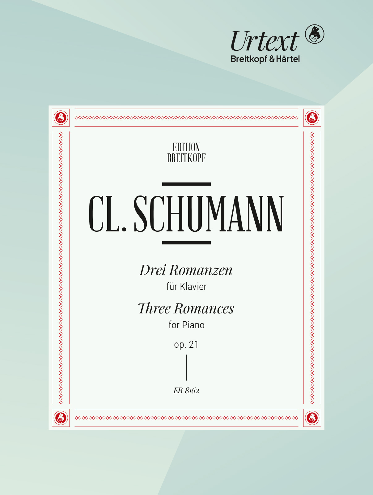 EB 8162D - 3 Romanzen op. 21 - Cover