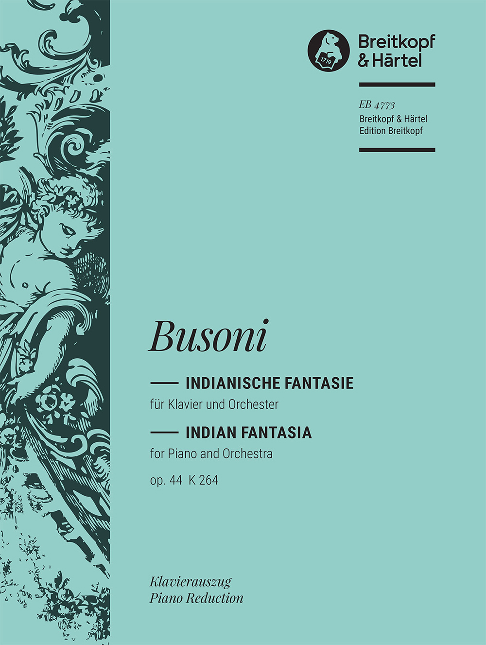 Ferruccio Busoni - Indianische Fantasie op. 44 K 264 - Cover