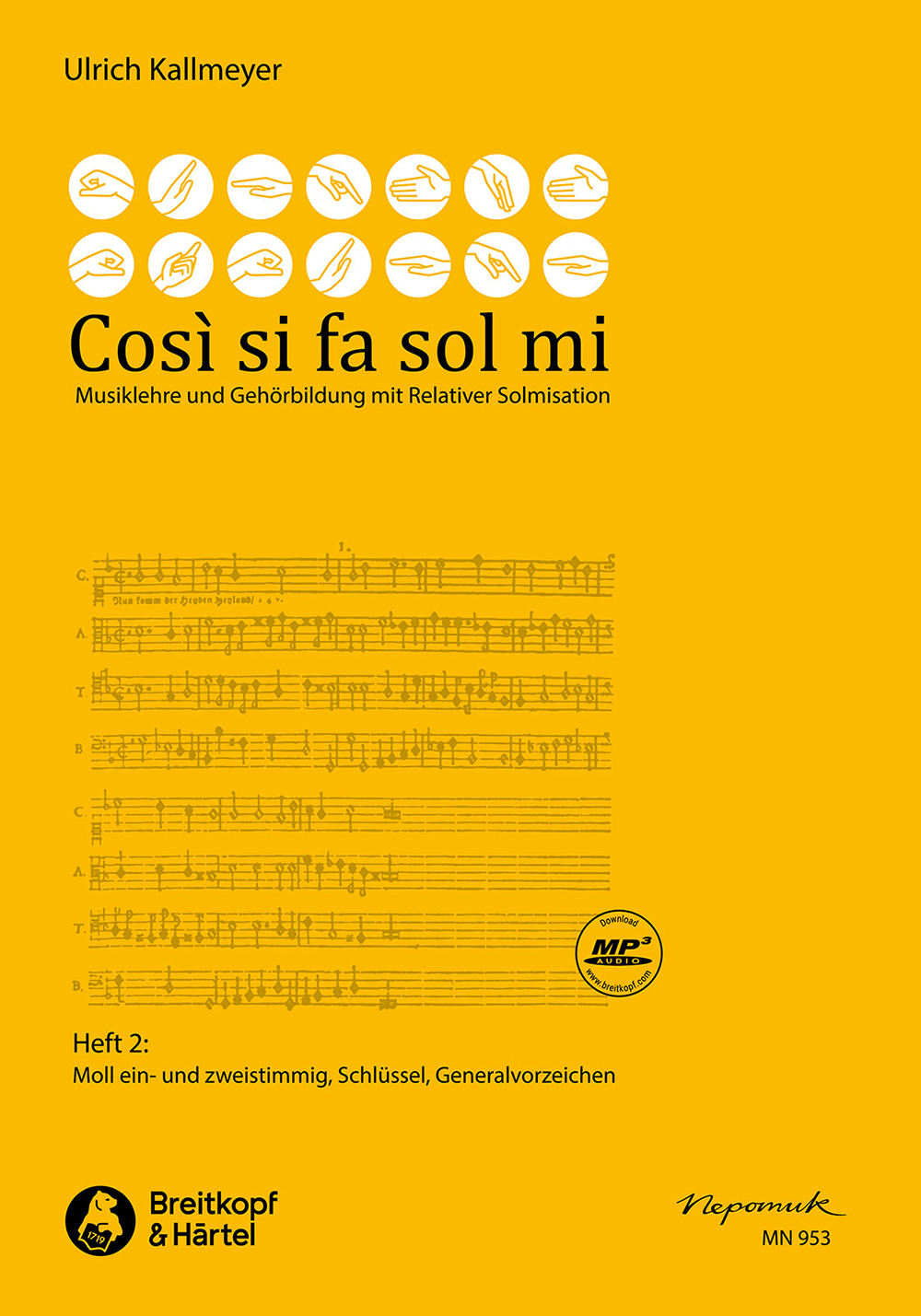 MN 953 - Così si fa sol mi - Cover