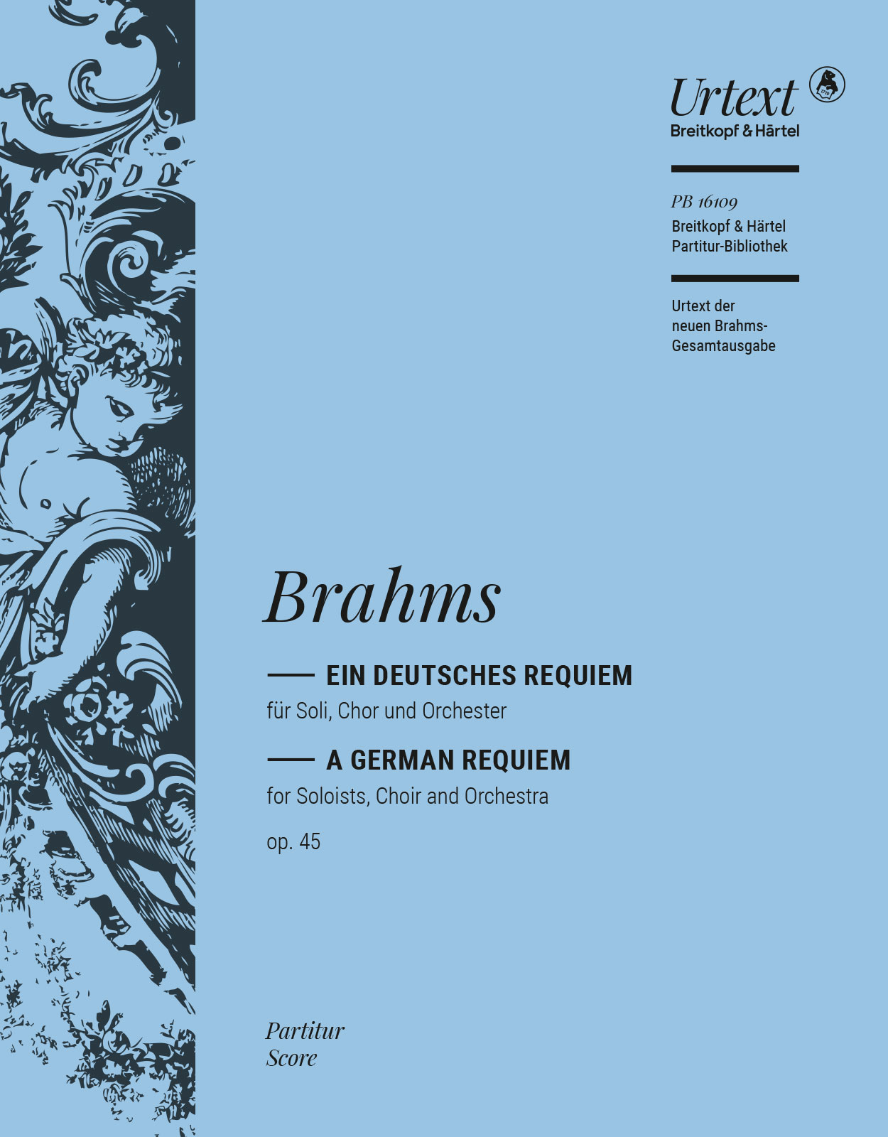 Johannes Brahms - A German Requiem Op. 45 - Cover