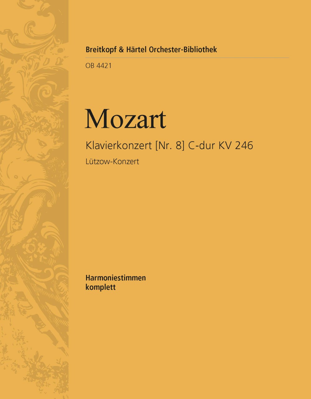 OB 4421-30 - Klavierkonzert [Nr. 8] C-dur KV 246 - Cover