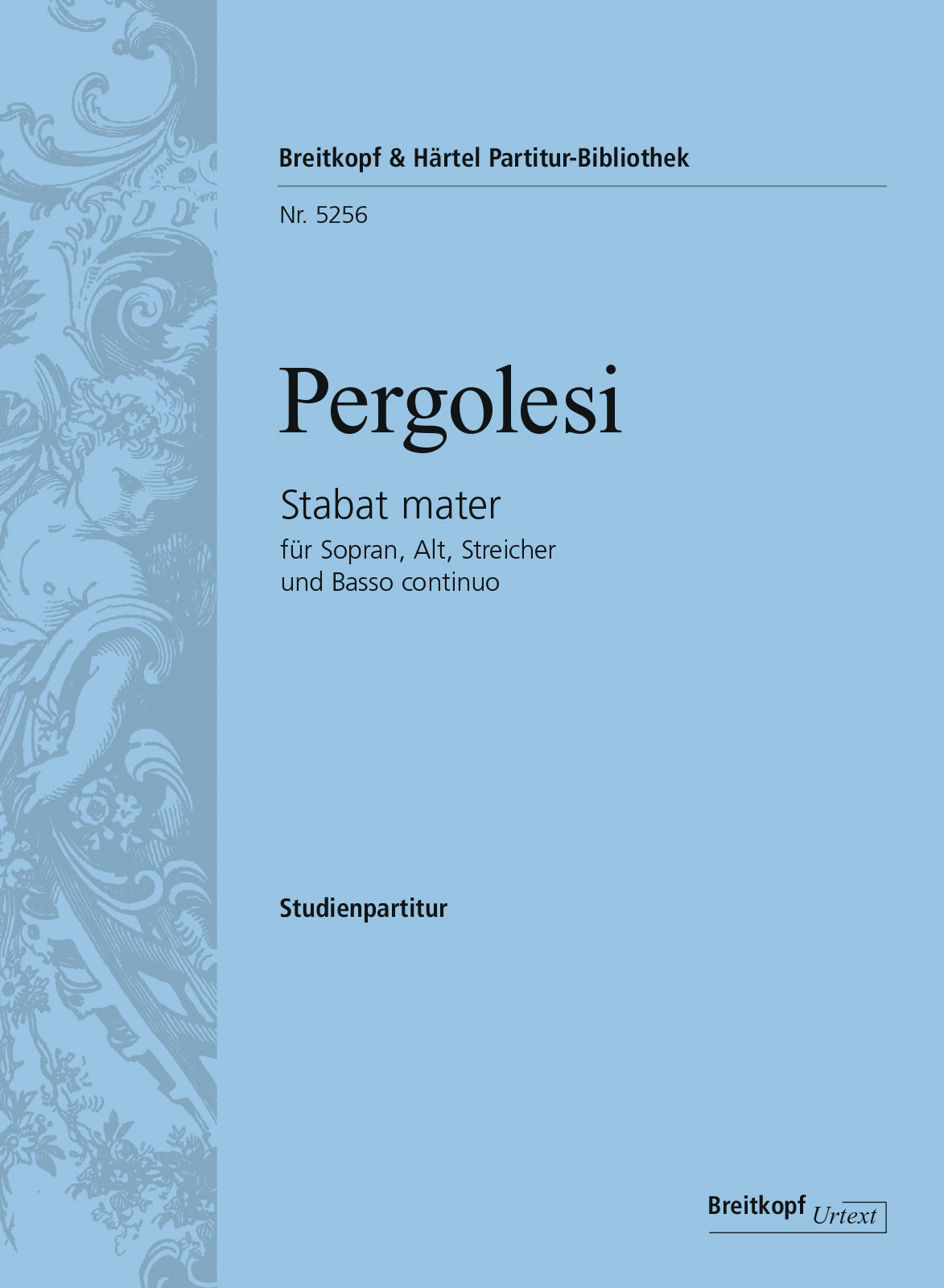 PB 5256 - Stabat mater - Cover