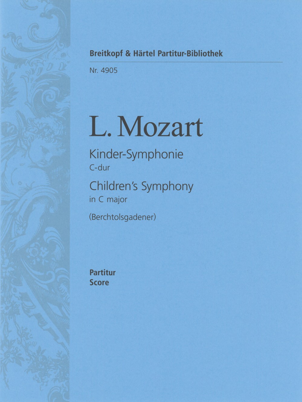 PB 4905 - Kinder-Symphonie C-dur - Cover