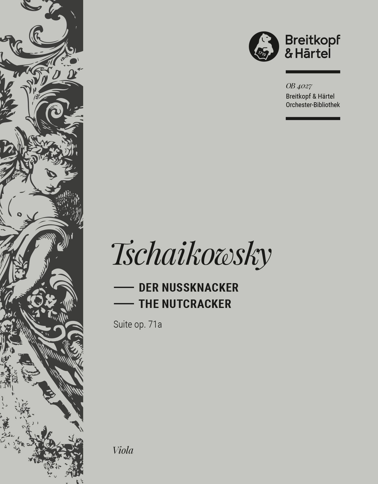 OB 4027-19 - Der Nussknacker op. 71a - Cover