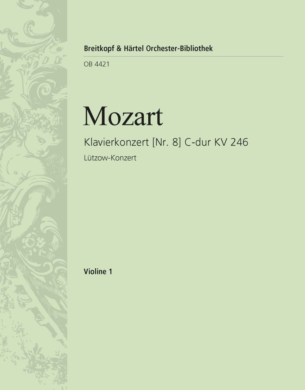 OB 4421-15 - Klavierkonzert [Nr. 8] C-dur KV 246 - Cover