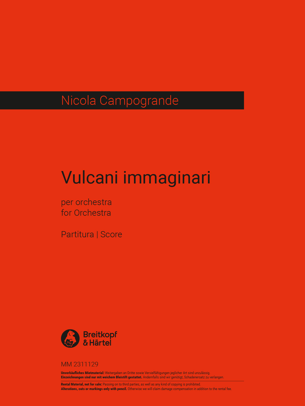 Nicola Campogrande - Vulcani immaginari - Cover