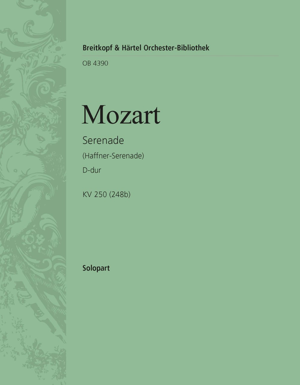 OB 4390-03 - Serenade in D major K. 250 (248b) - Cover