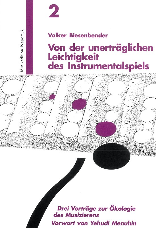 Volker Biesenbender - Von der unerträglichen Leichtigkeit des Instrumentalspiels - Cover