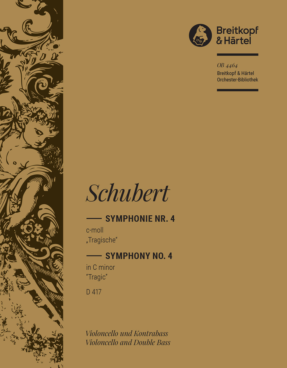 OB 4464-26 - Symphony No. 4 in C minor D 417 - Cover