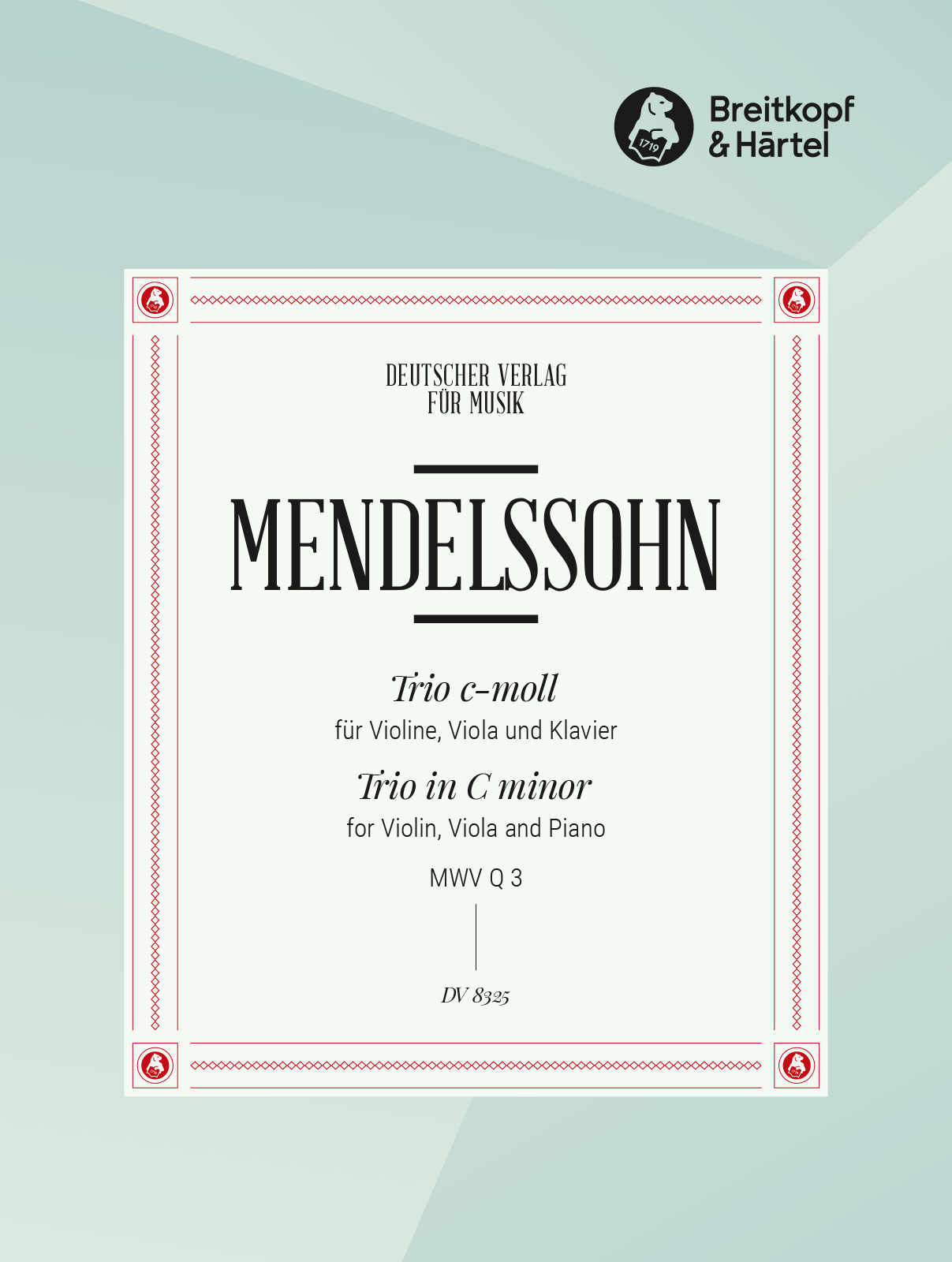 Felix Mendelssohn Bartholdy - Klaviertrio c-moll MWV Q 3 - Cover