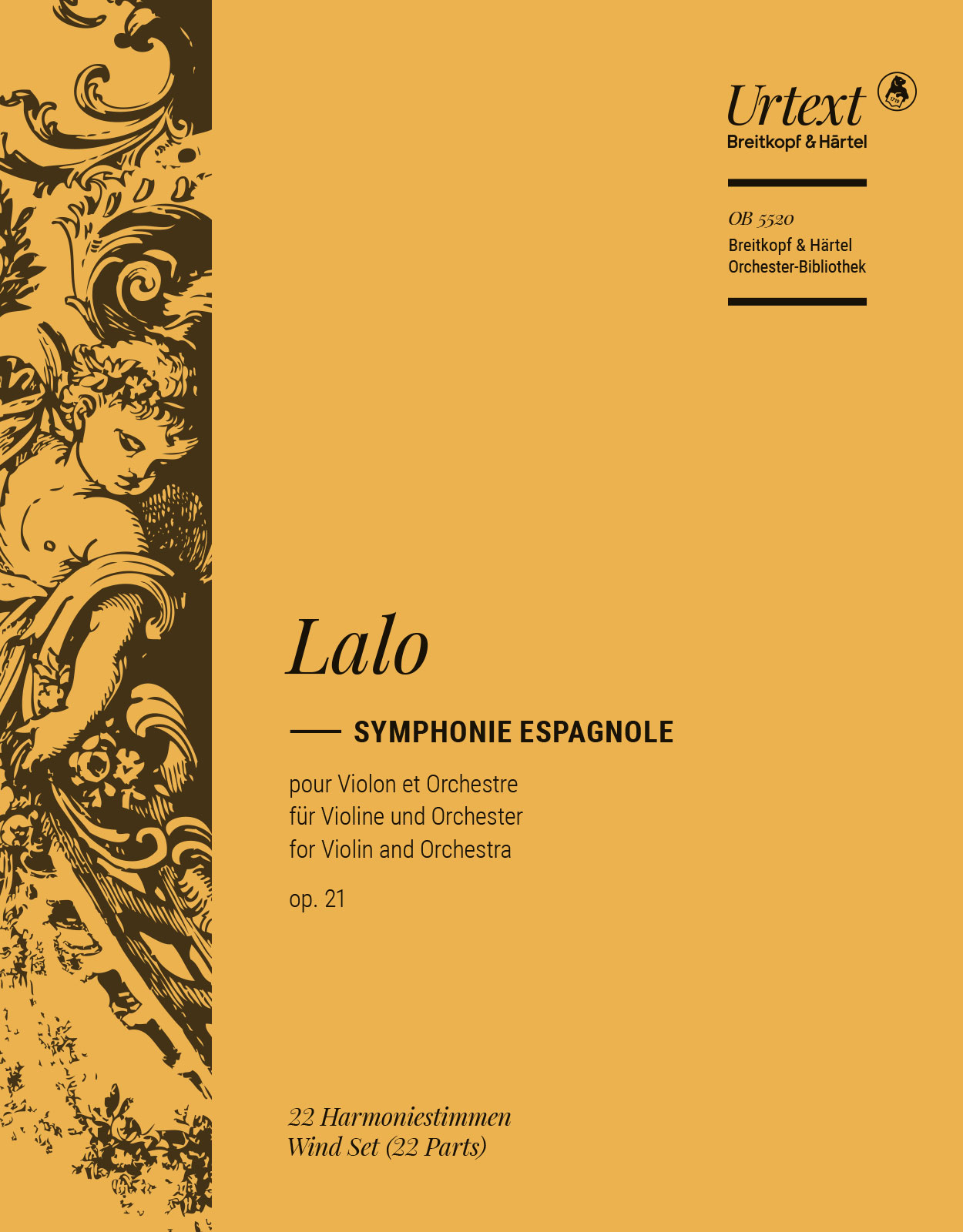 OB 5520-30 - Symphonie espagnole op. 21 - Cover