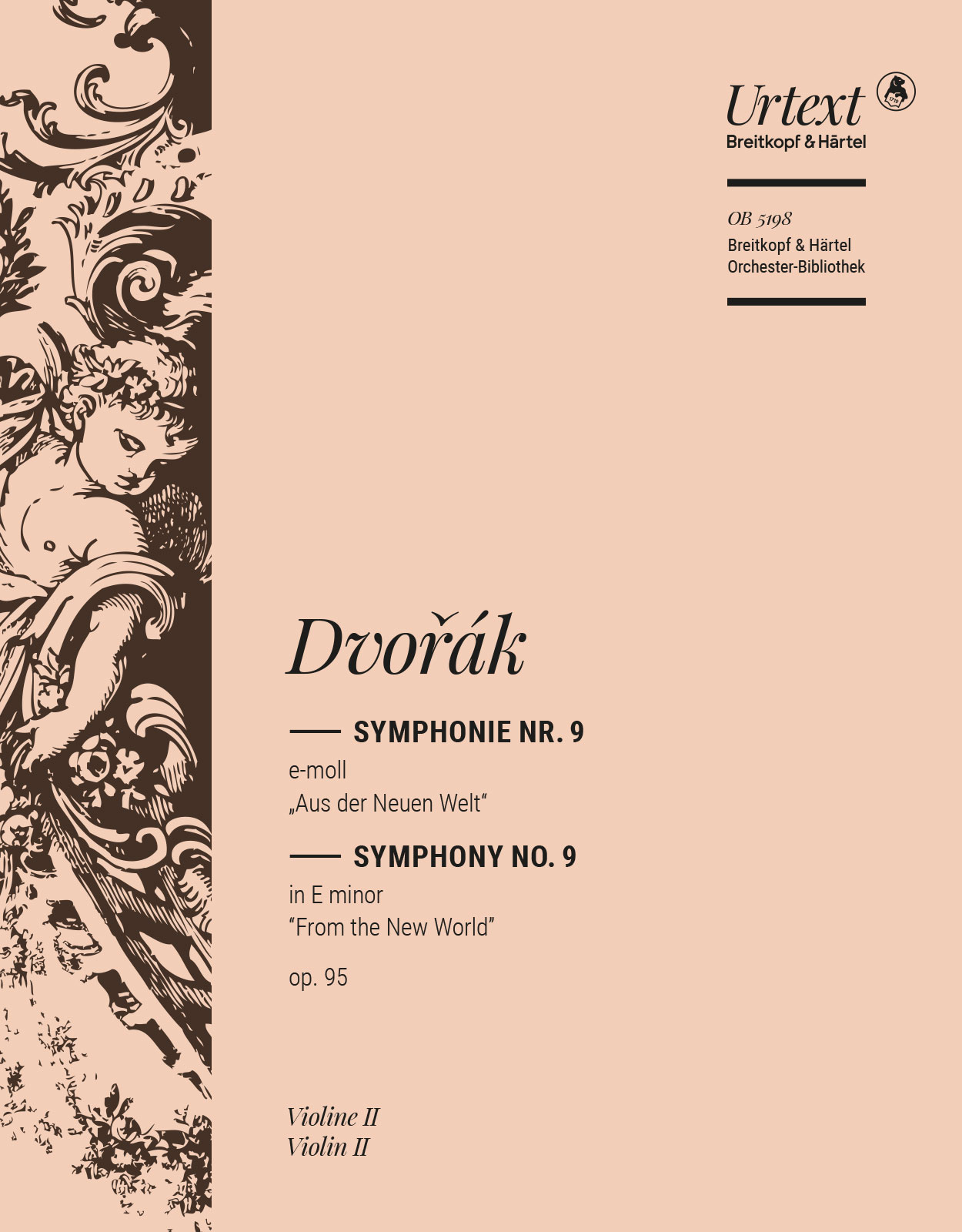 OB 5198-16 - Symphonie Nr. 9 e-moll op. 95 - Cover