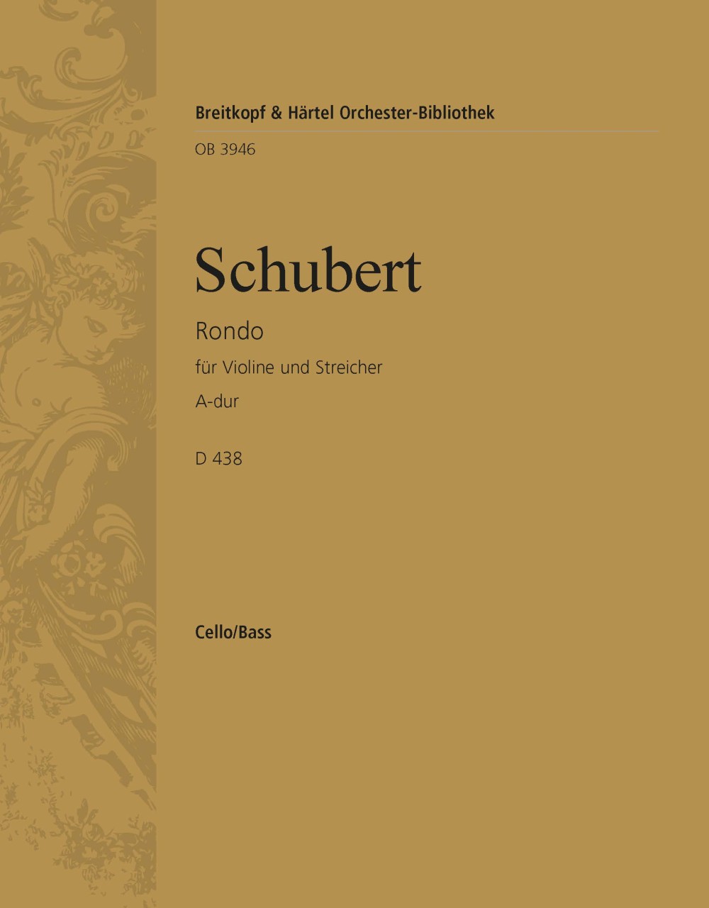 OB 3946-26 - Rondo in A major D 438 - Cover