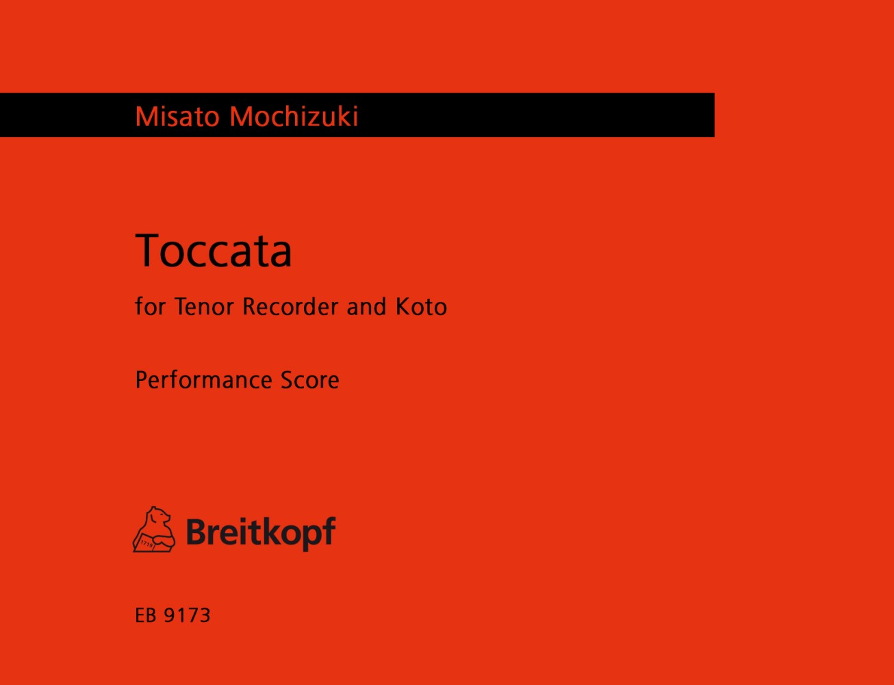 Misato Mochizuki - Toccata - Cover