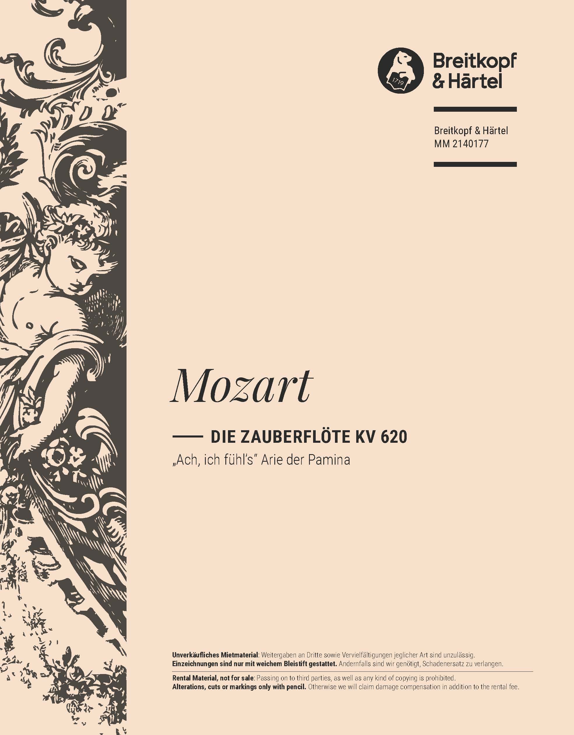 MM 2140177 - Die Zauberflöte KV 620 - Cover