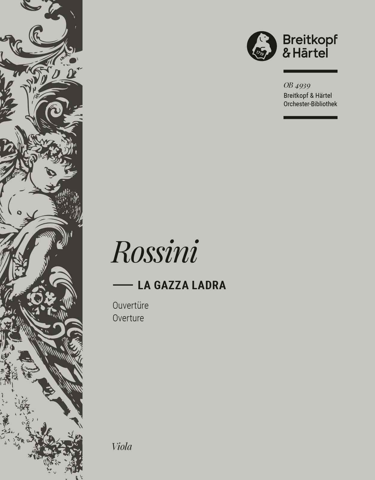 OB 4939-19 - La gazza ladra - Cover