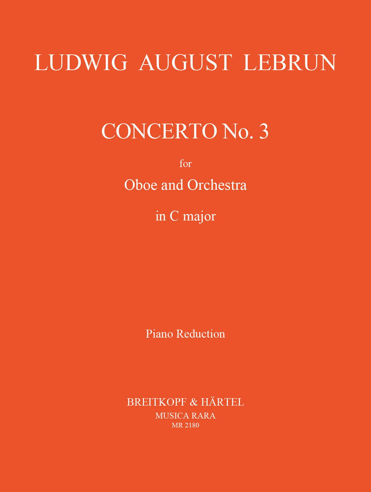 Ludwig August Lebrun - Concerto in C Nr. 3 - Cover