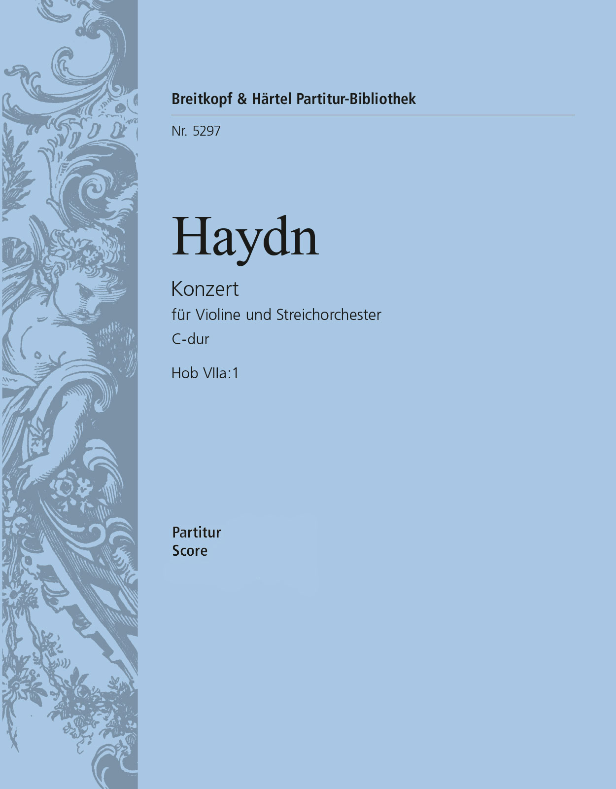 PB 5297 - Violinkonzert C-dur Hob VIIa:1 - Cover