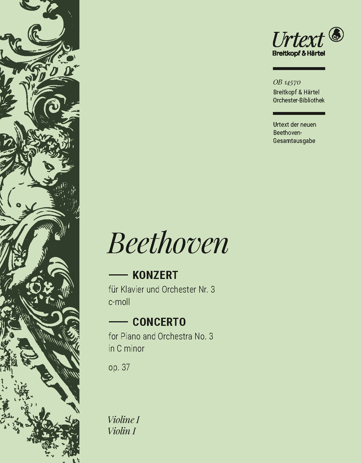 OB 14570-15 - Klavierkonzert Nr. 3 c-moll op. 37 - Cover