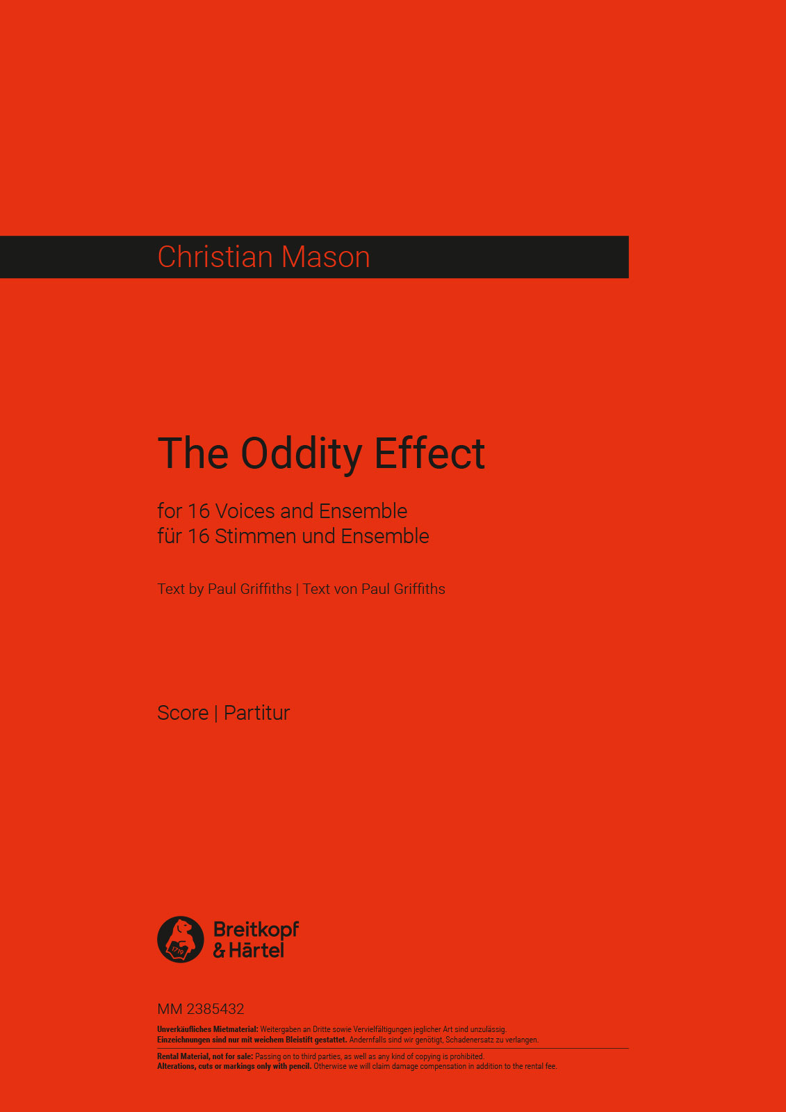 Christian Mason - The Oddity Effect - Cover