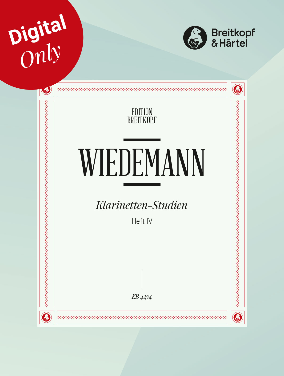 Ludwig Wiedemann - Klarinetten-Studien - Cover