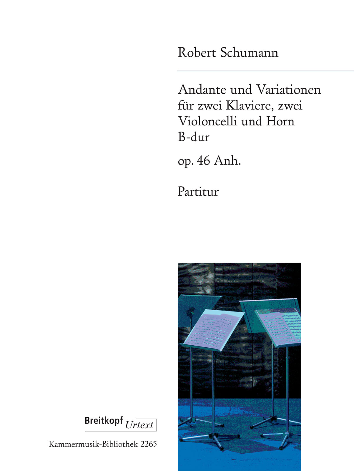 Robert Schumann - Andante and Variations Op. 46 Anh. - Cover
