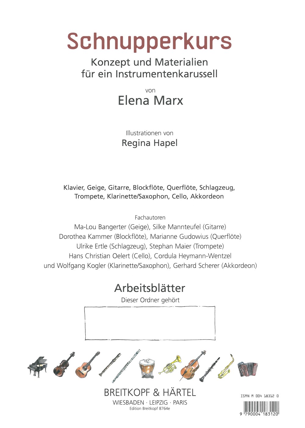 EB 8764e - Elena Marx - Schnupperkurs - Cover