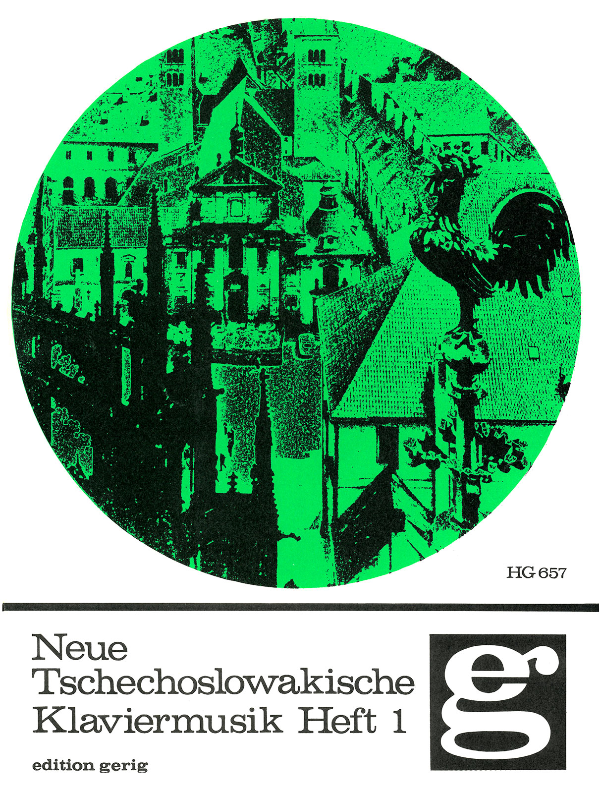 BG 657 - Neue internationale Klaviermusik - Cover