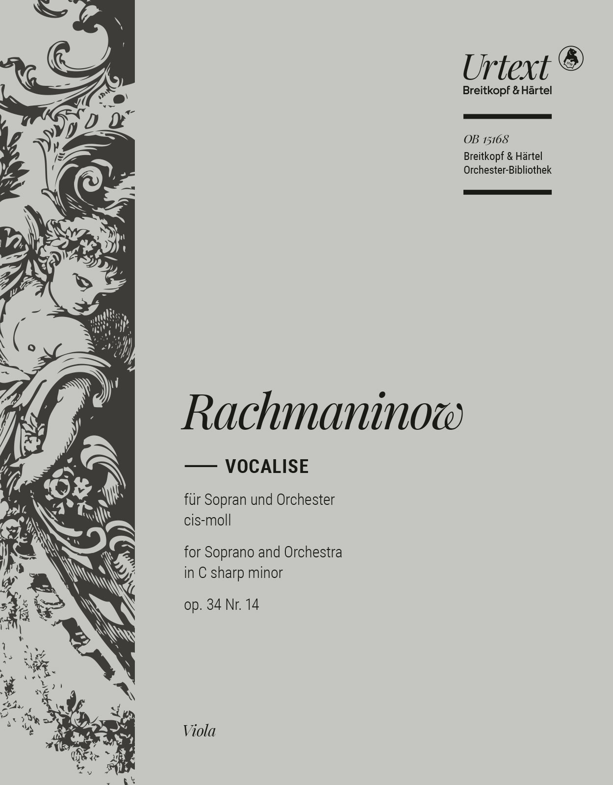 OB 15168-19 - Vocalise cis-moll op. 34/14 - Cover