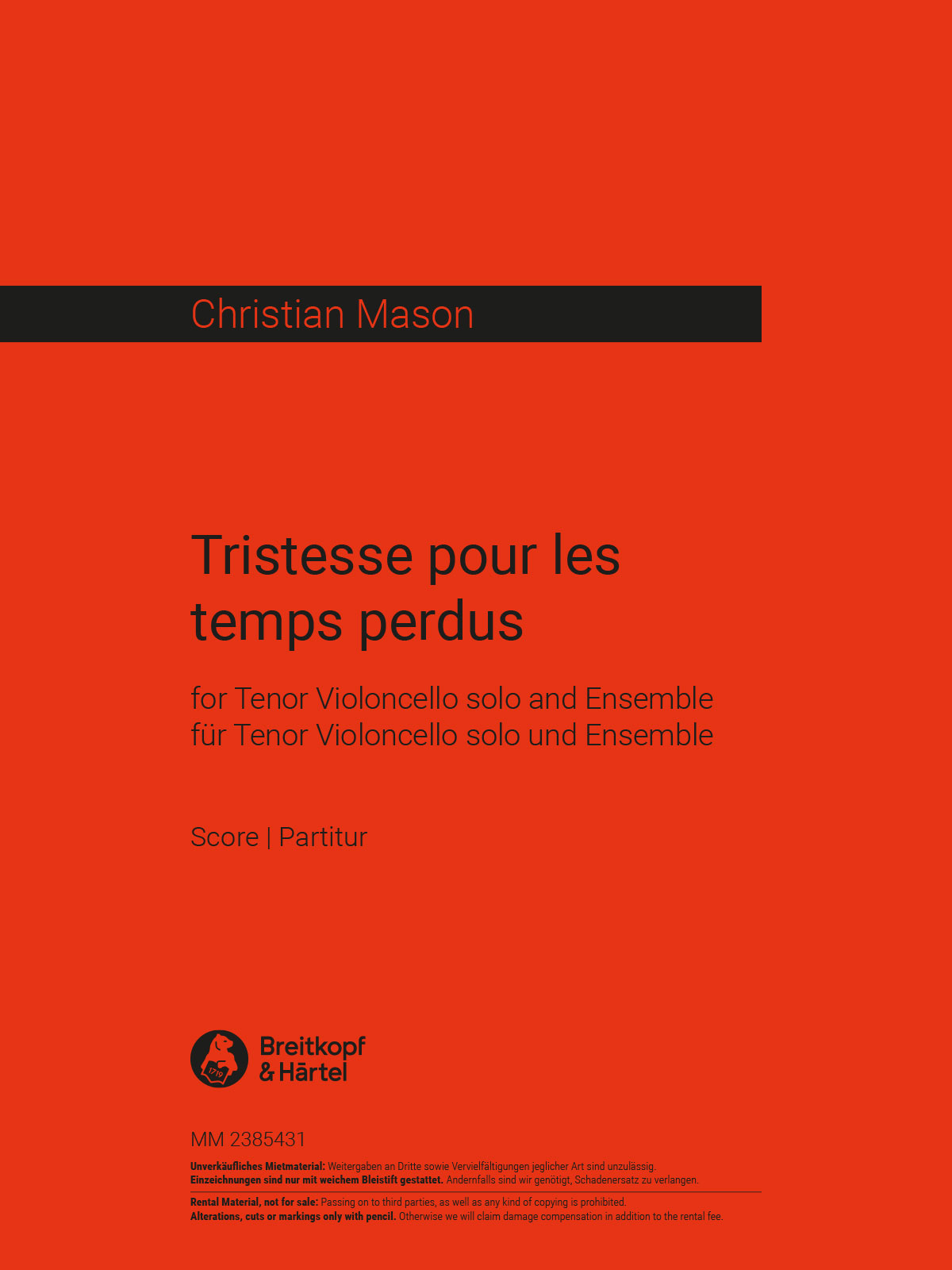 Tristesse pour les temps perdus