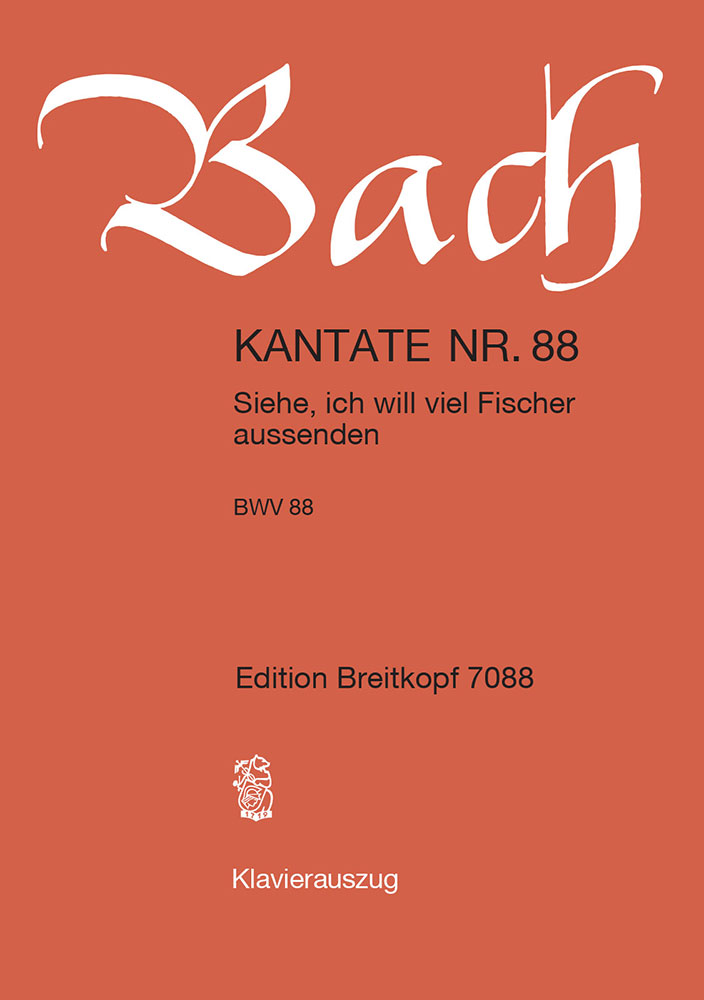 Johann Sebastian Bach - Cantata BWV 88 “Siehe, ich will viel Fischer aussenden” - Cover