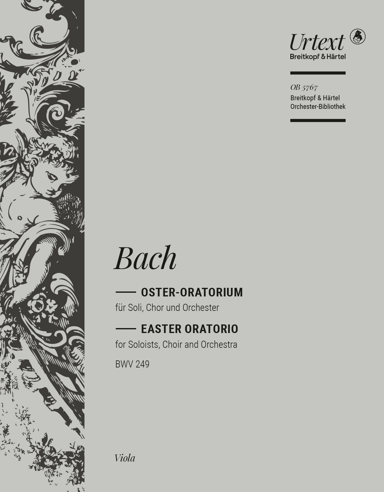 OB 5767-19 - Easter Oratorio BWV 249 - Cover
