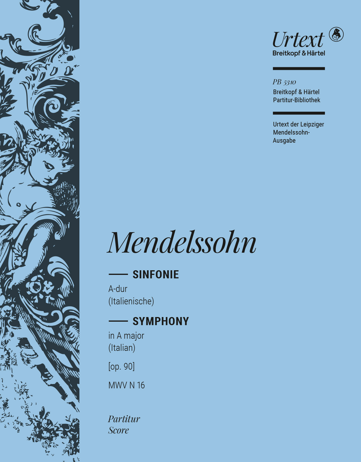 Felix Mendelssohn Bartholdy - Symphony No. 4 in A major [Op. 90] MWV N 16 (Italian) - Cover