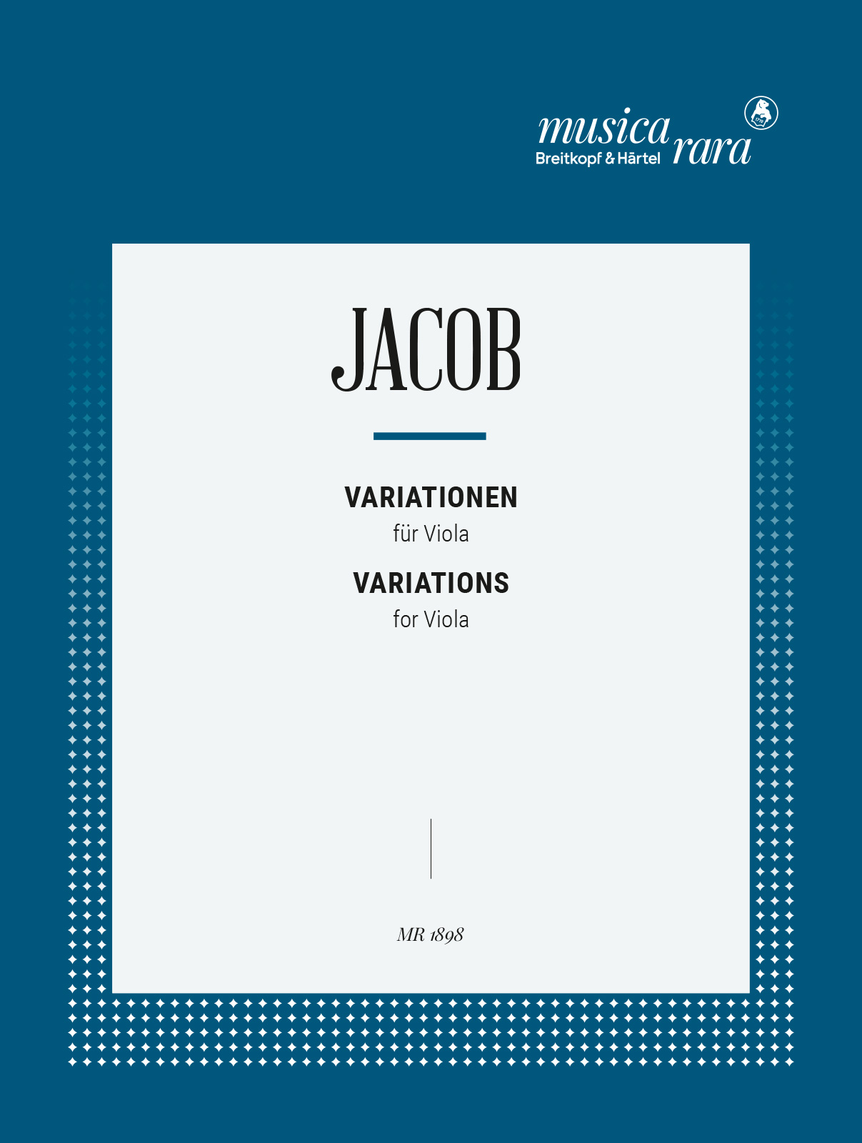 MR 1898D - Variationen - Cover