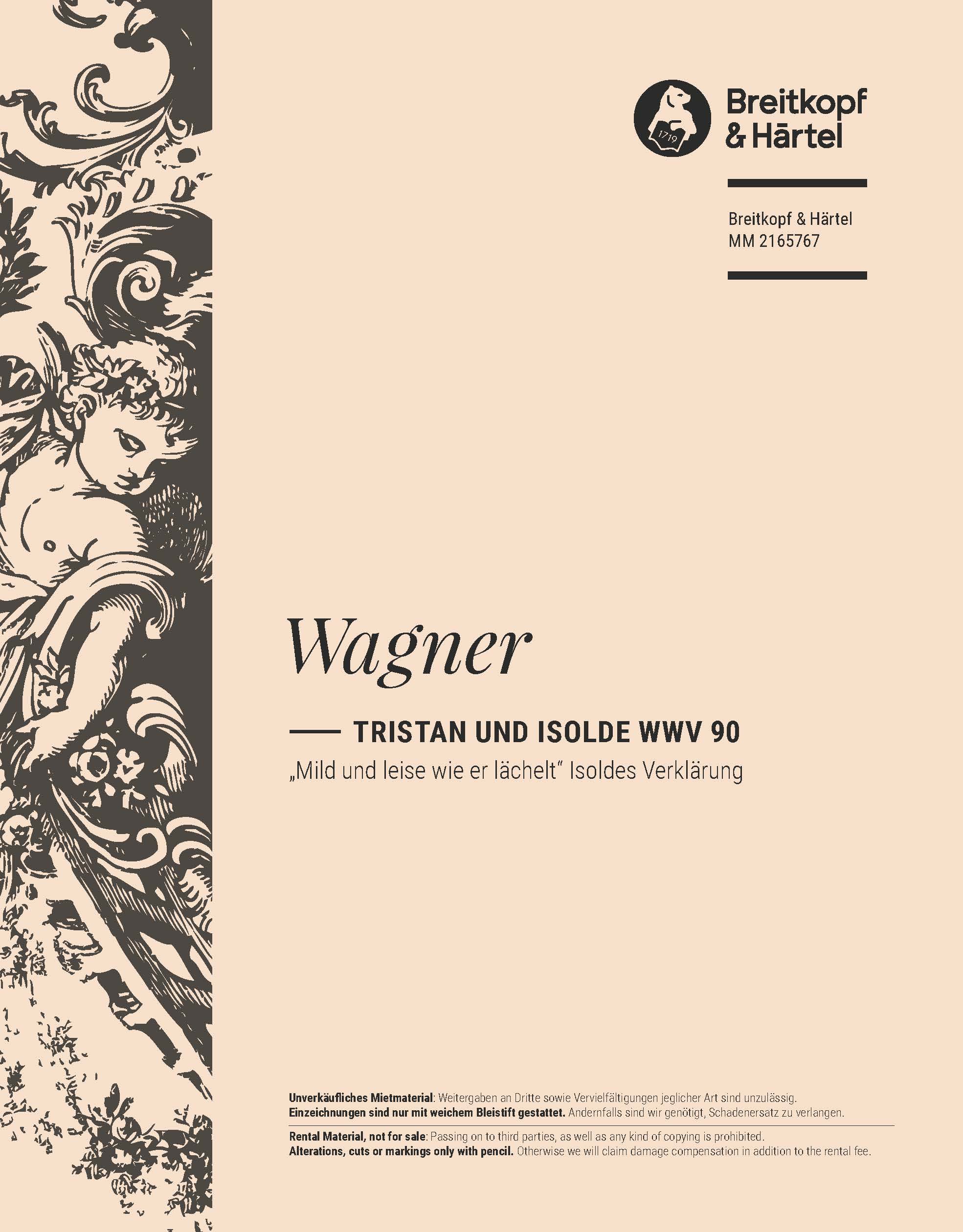 MM 2165767 - Tristan and Isolde WWV 90 - Cover
