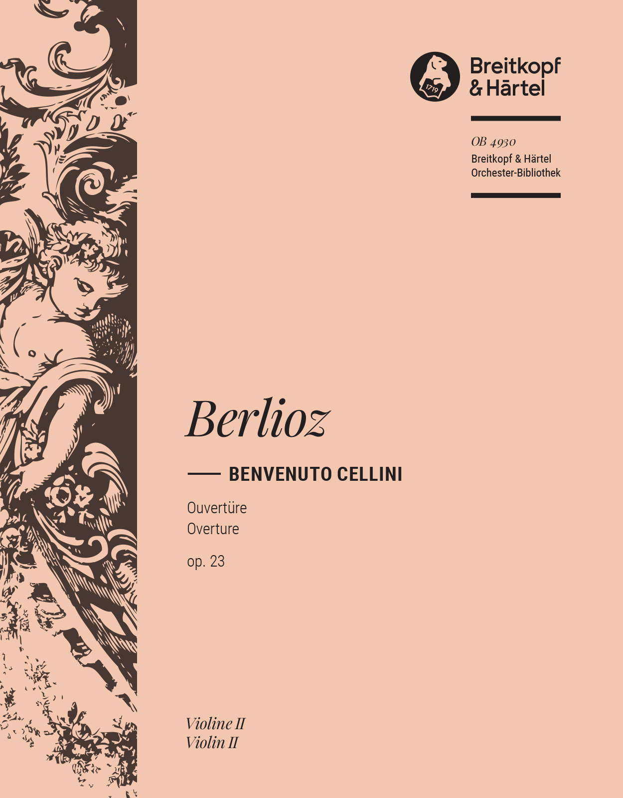 OB 4930-16 - Benvenuto Cellini op. 23 - Cover