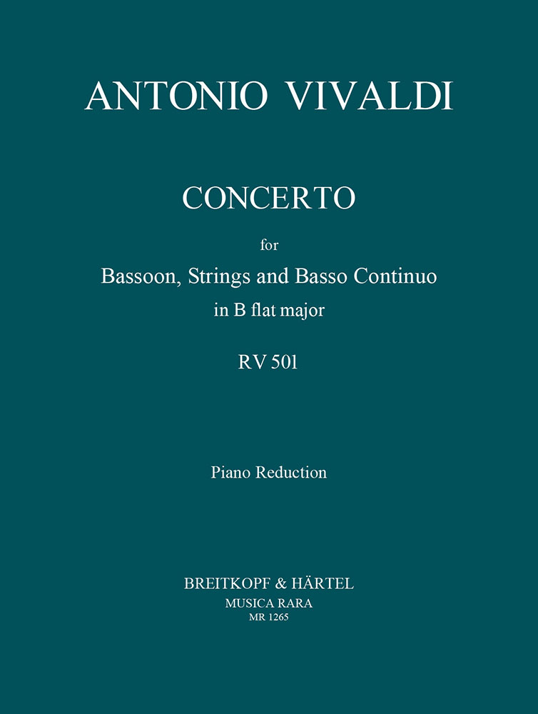 Antonio Vivaldi - Concerto B-dur RV 501 (P 401) - Cover