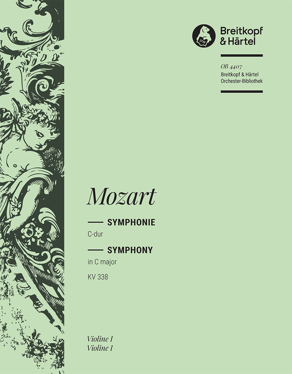 OB 4407-15 - Symphonie [Nr. 34] C-dur KV 338 - Cover